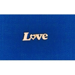 Love  6x2 cm  , serce
